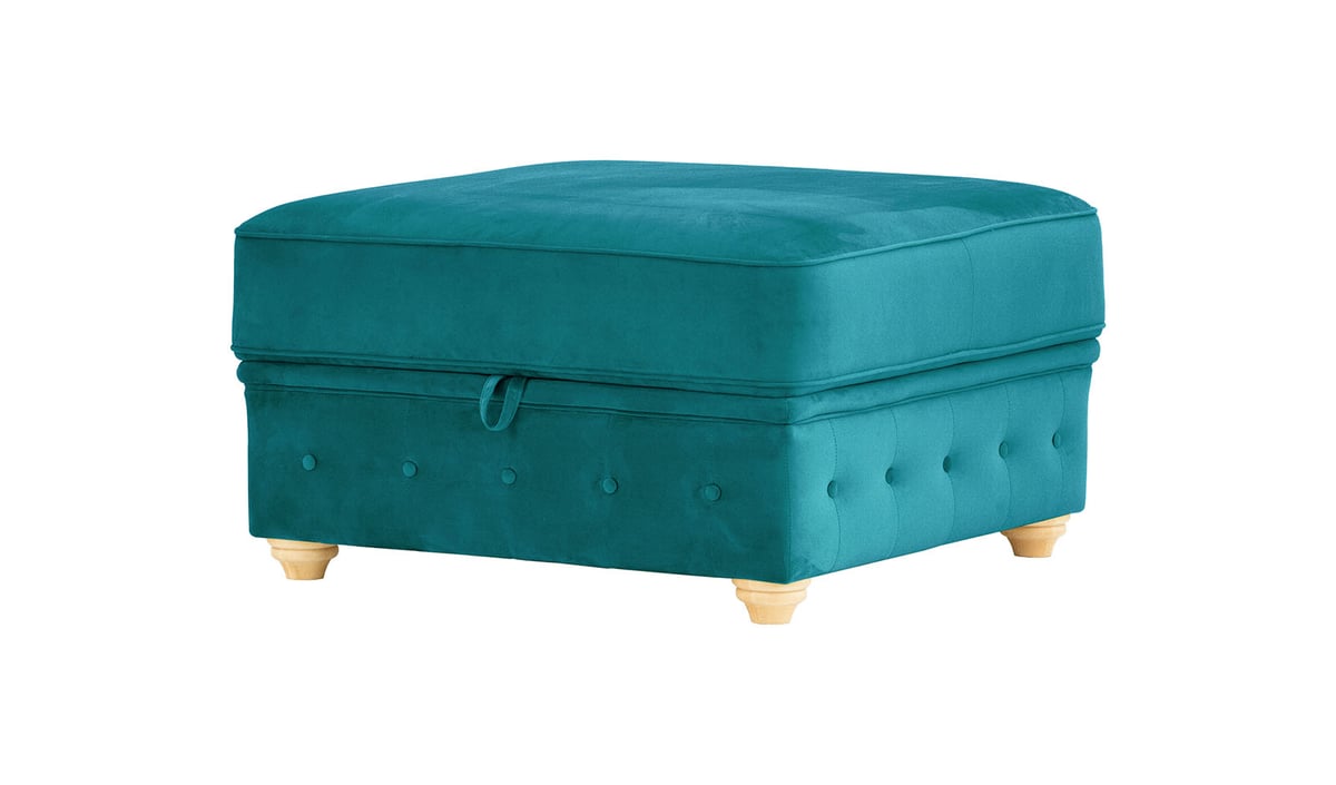 Pufa Chesterfield Borneo ze schowkiem
