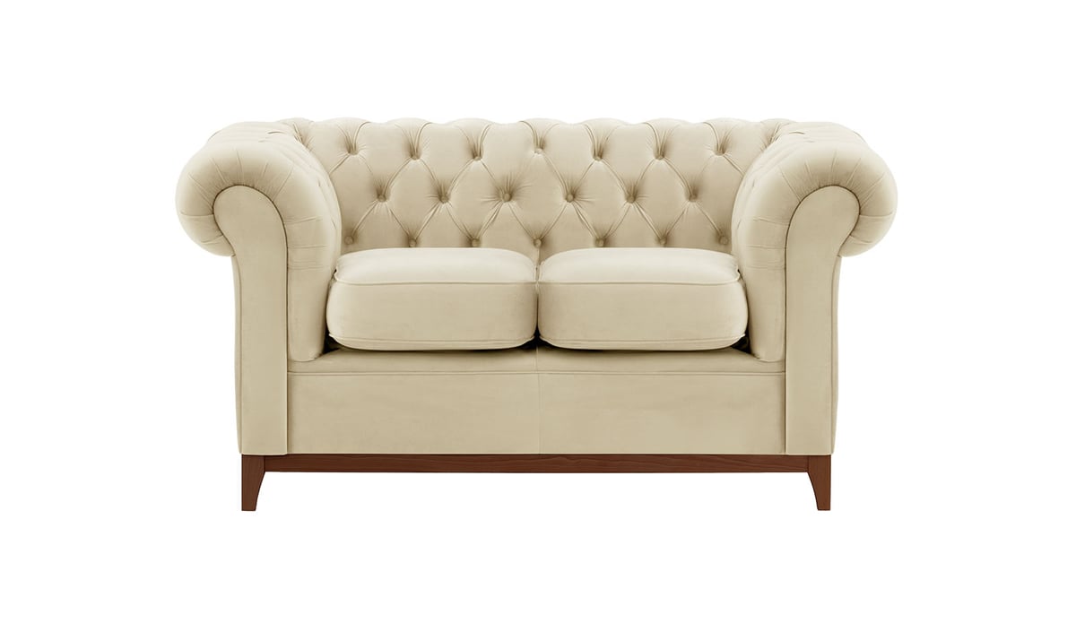 Sofa dwuosobowa Chesterfield Wood