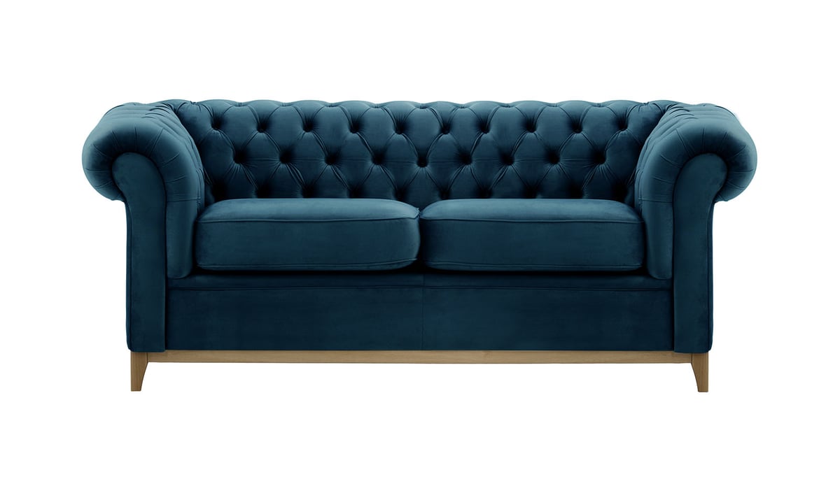 Sofa trzyosobowa Chesterfield Wood