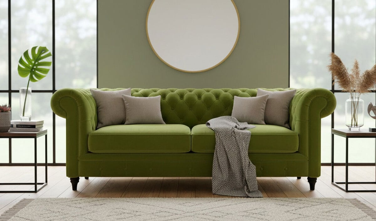 Sofa trzyosobowa Chesterfield Max
