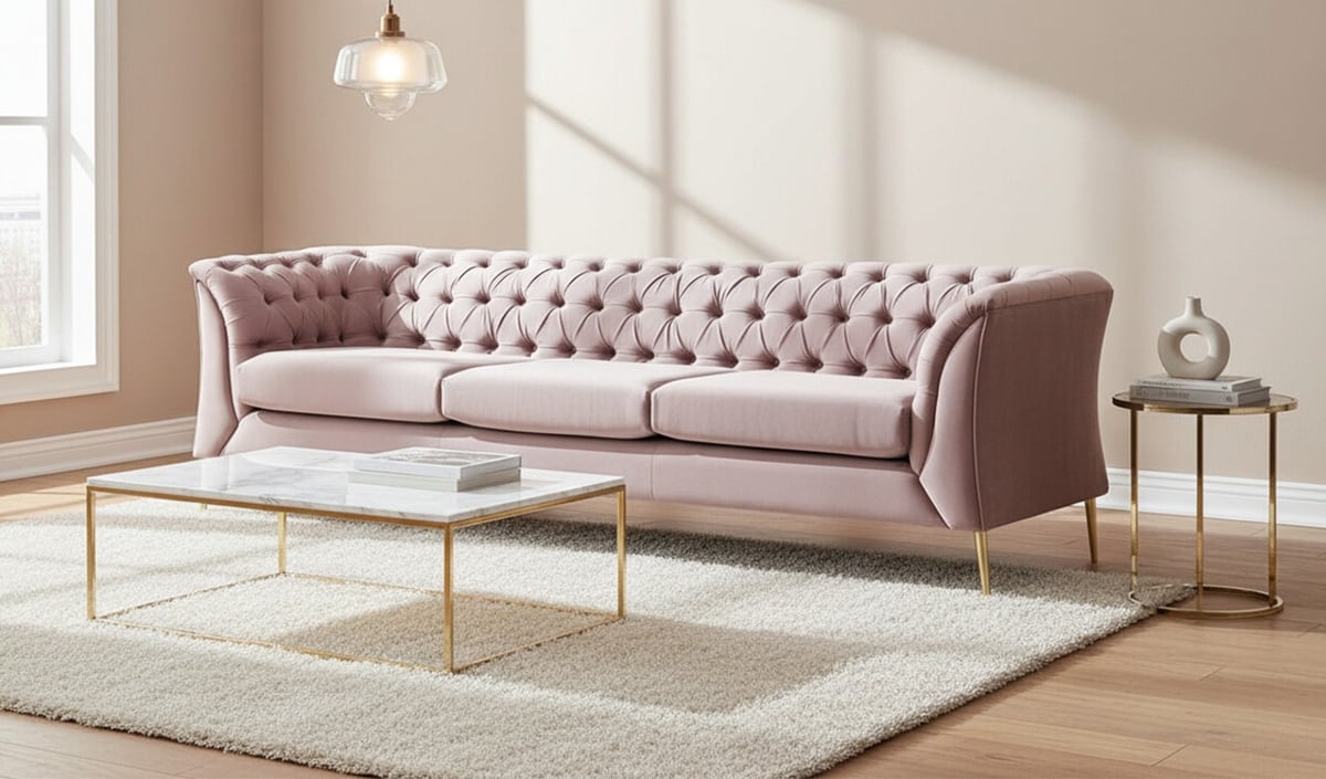 Sofa trzyosobowa Chesterfield Modern