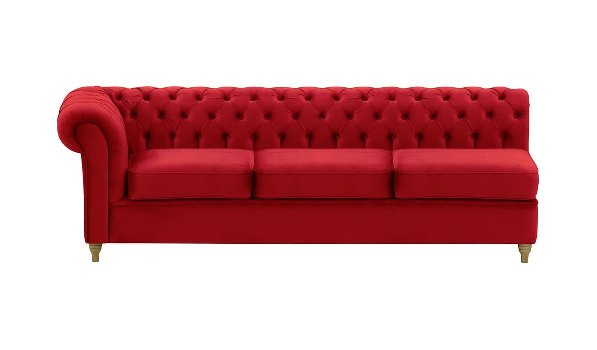 Moduł trzyosobowy boczek lewy Chesterfield (3L)
