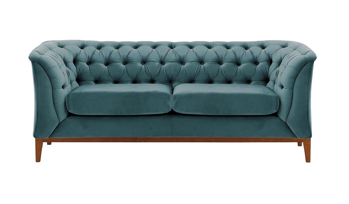 Sofa dwuosobowa Chesterfield Modern Wood