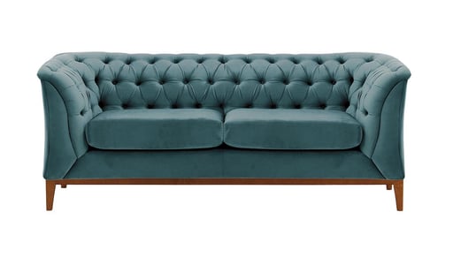 Sofa dwuosobowa Chesterfield Modern Wood Sofa dwuosobowa Chesterfield Modern Wood