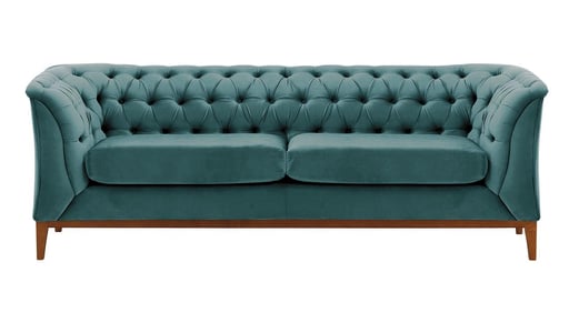 Sofa 2,5-osobowa Chesterfield Modern Wood Sofa 2,5-osobowa Chesterfield Modern Wood