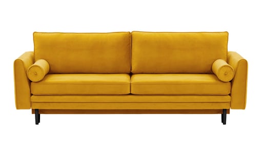 Sofa z funkcją spania i pojemnikiem na pościel Cornelia Sofa z funkcją spania i pojemnikiem na pościel Cornelia