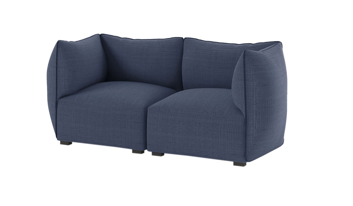 Modułowa sofa dwuosobowa Puzzle