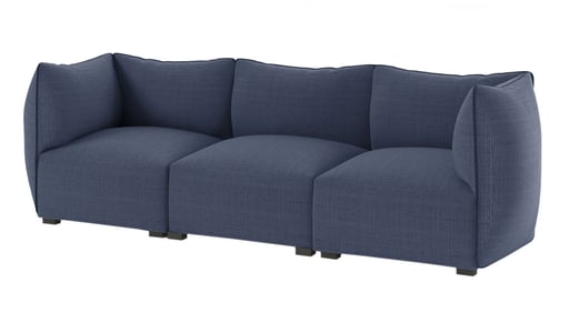Modułowa sofa trzyosobowa Puzzle Modułowa sofa trzyosobowa Puzzle