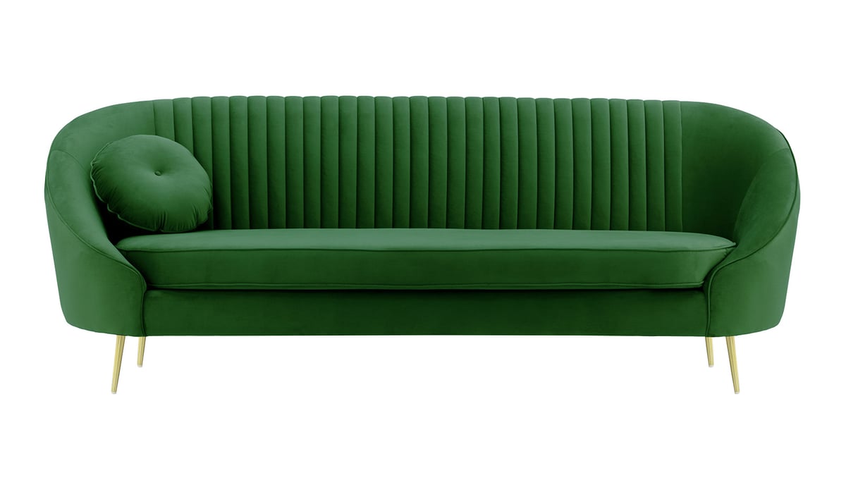 Sofa trzyosobowa Kooper z przeszyciami