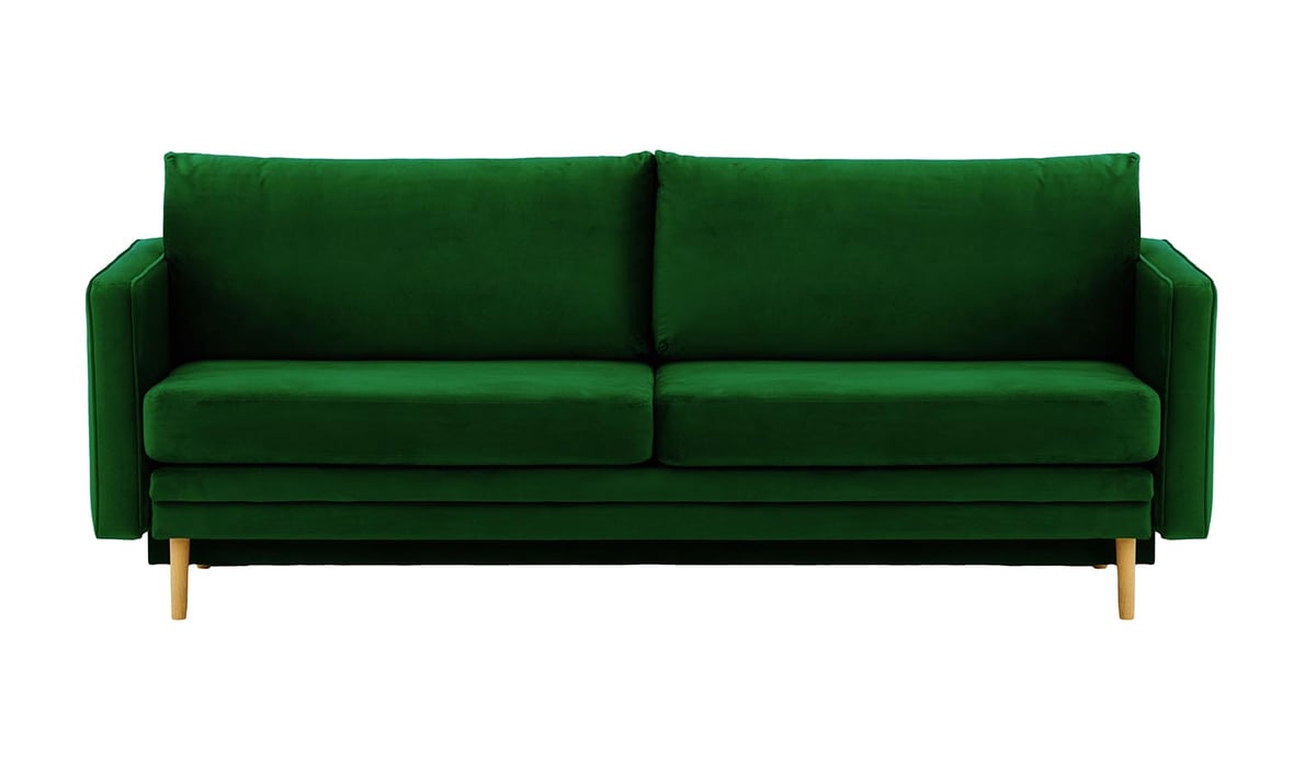 Sofa rozkładana z pojemnikiem na pościel Lioni