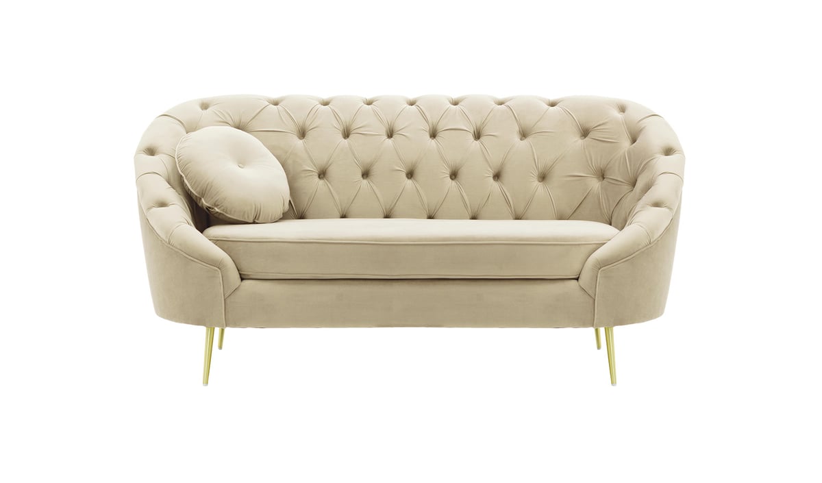 Sofa dwuosobowa Kooper pikowana