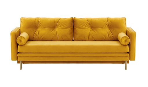 Sofa z funkcją spania i pojemnikiem na pościel Mossa Sofa z funkcją spania i pojemnikiem na pościel Mossa