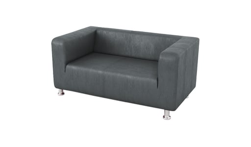 Sofa dwuosobowa ze skóry ekologicznej Scala Sofa dwuosobowa ze skóry ekologicznej Scala