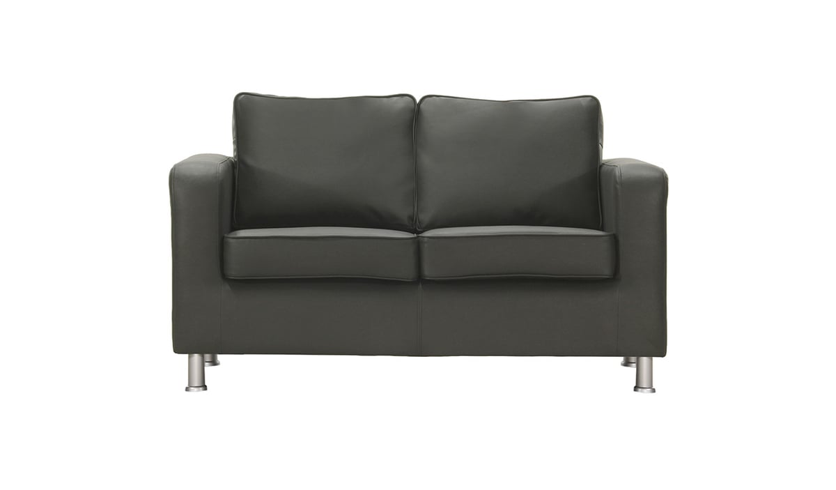 Sofa dwuosobowa ze skóry ekologicznej London