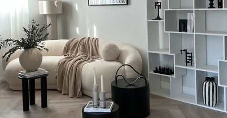 Pomysły na salon w mieszkaniu na wynajem - styl bez zobowiązań