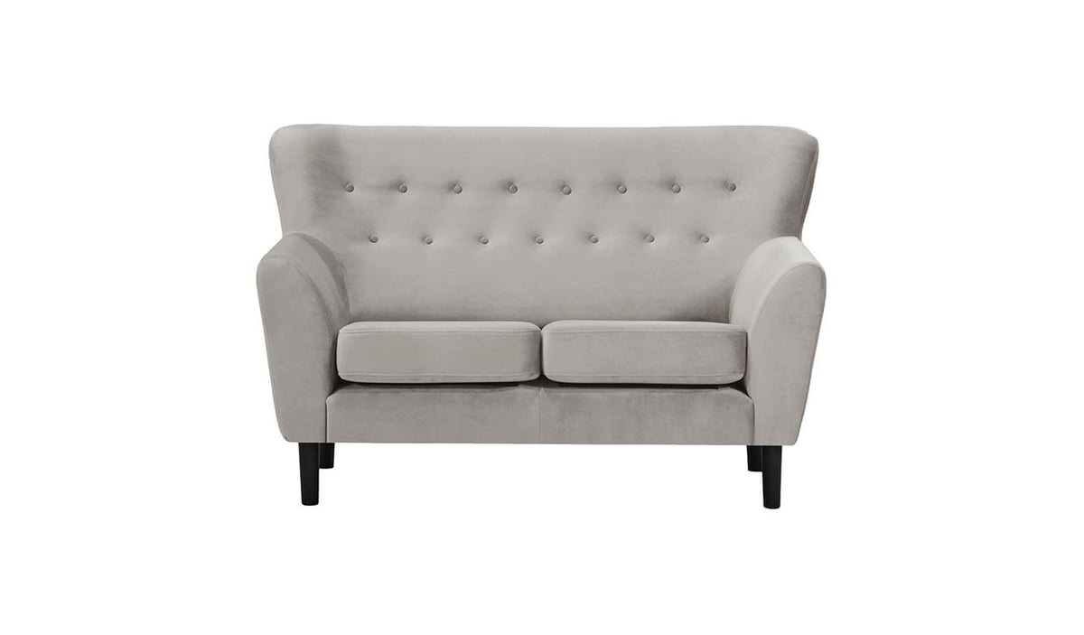 Szara sofa retro